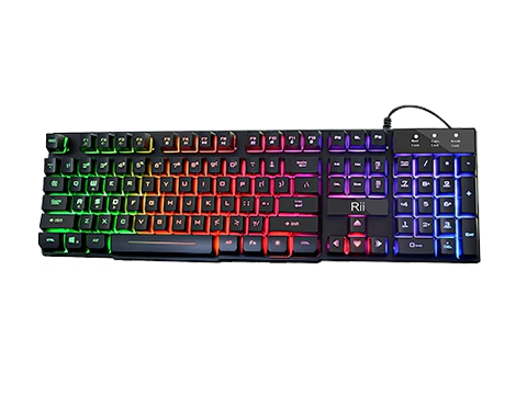 Rii RK100+ Multiple Color Keyboard