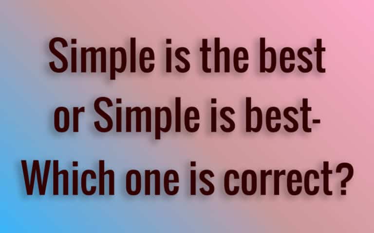 simple-is-the-best-or-simple-is-best-information-for-purpose-be